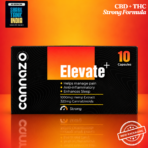 Elevate PLUS+ 100mg RSO extract Pain Capsules – CBD + THC for Chronic Pain & Inflammation Relief