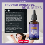 Uplift Drops – Mood Lifters THC-Dominant Oil for Depression, Chronic Pain and Insomnia - Image 2