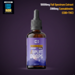 Uplift Drops – Mood Lifters THC-Dominant Oil for Depression, Chronic Pain and Insomnia