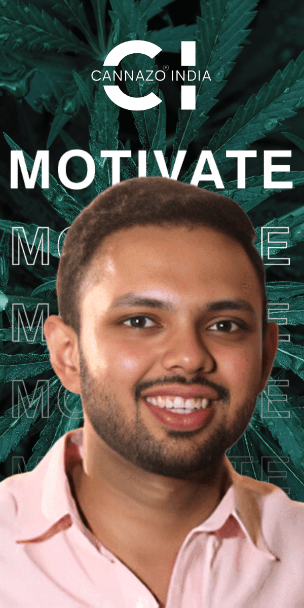 Cannazo India MOTIVATE team banner