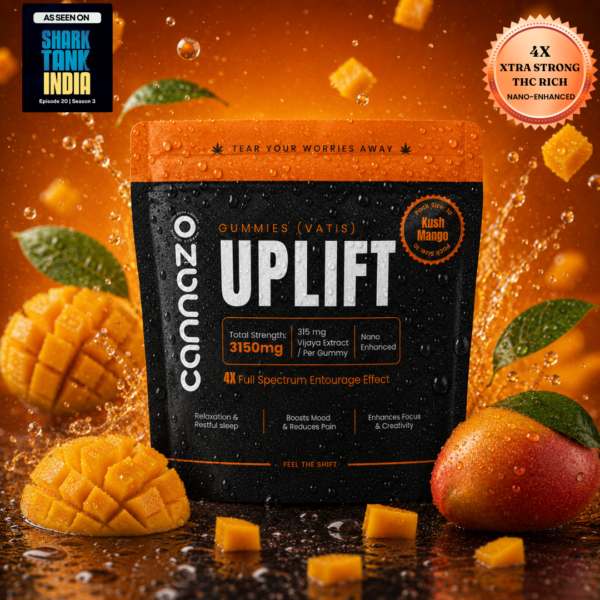 Uplift Gummies (Full spectrum + Terpenes - 500mg with 315mg active cannabinoids )