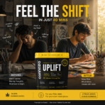 Uplift Gummies -CBD DOMINANT |  500mg Citrus/Sour Lemon Vatis | 200mg Active Cannabinoids | Strong Support for Focus, Relaxation & Better Mood - Image 4